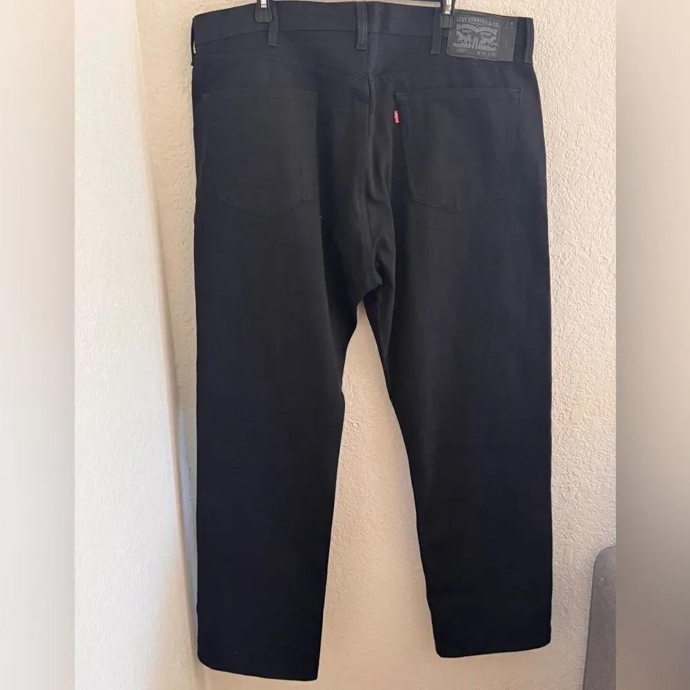 Levi's 501 Black Straight Leg Jeans Timeless Style